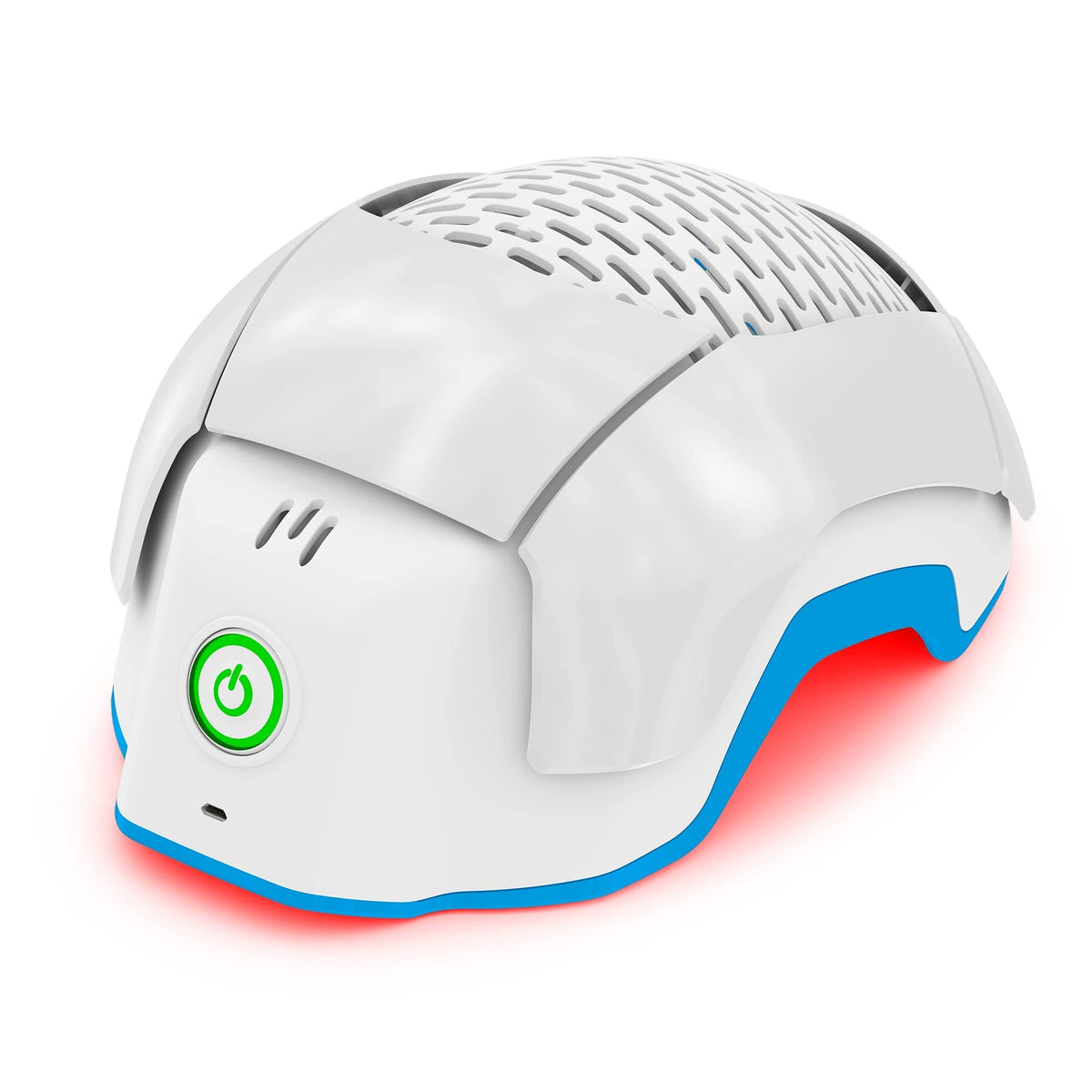 Theradome PRO LH80 helmet front view for full scalp coverage