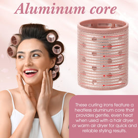 Therwen packaging image showing the organized terracotta roller set.