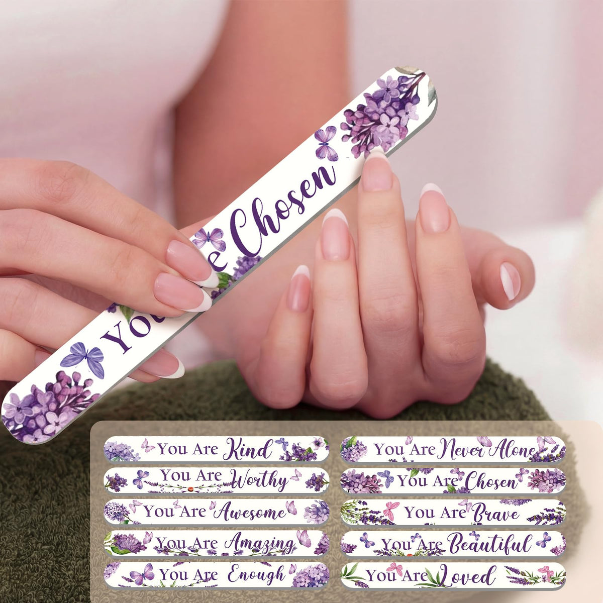 Therwen EVA-material durable nail file for everyday use