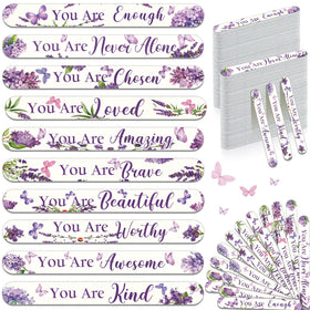 Therwen floral nail file set with inspirational designs for Mother's Day gifting