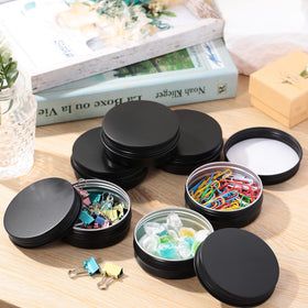 Wide-mouth Therwen tin jar designed for easy pouring and filling.
