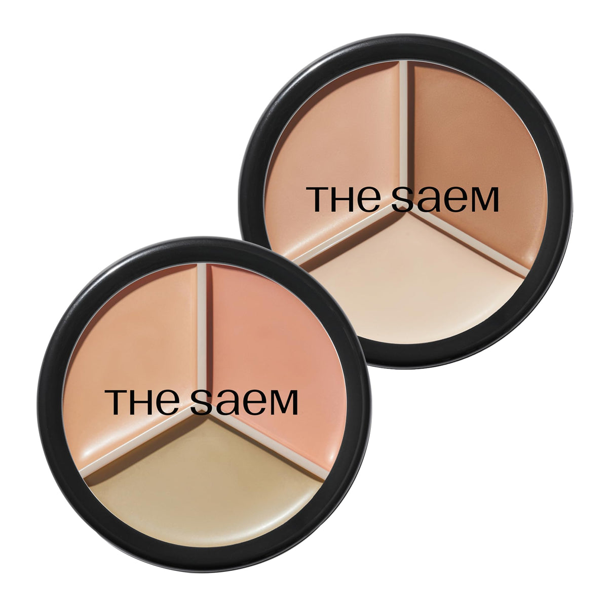 THESAEM Cover Perfection 01 Correct Beige palette for precise color correction