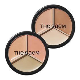 THESAEM Cover Perfection 01 Correct Beige palette for precise color correction