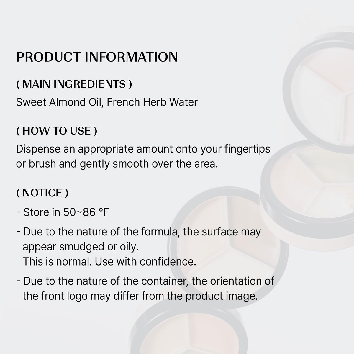 THESAEM Cover Perfection melting-fit texture glides for comfortable wear