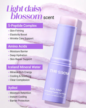 THESAEM Rose-scent eye stick emphasizes delicate floral aroma and soothing feel.
