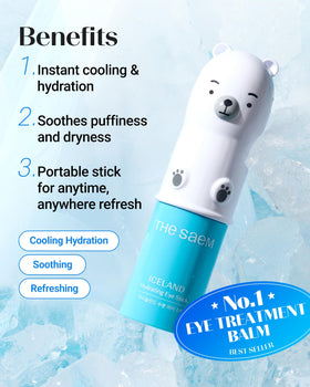 THESAEM lightweight eye stick texture gliding smoothly on skin