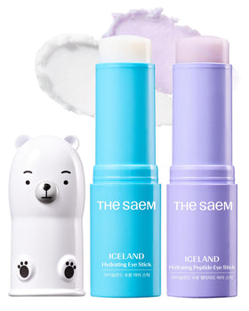 THESAEM Iceland Hydrating Eye Stick bundle – two sticks for comprehensive under-eye care.