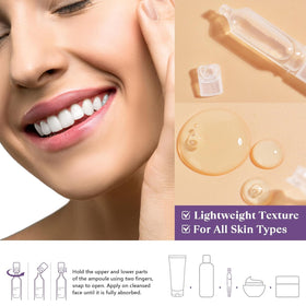 THESKCARE travel-friendly ampoule pack for on-the-go care