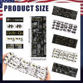 Thiccywoov 911 dispatcher headbands size and fit for comfortable movement