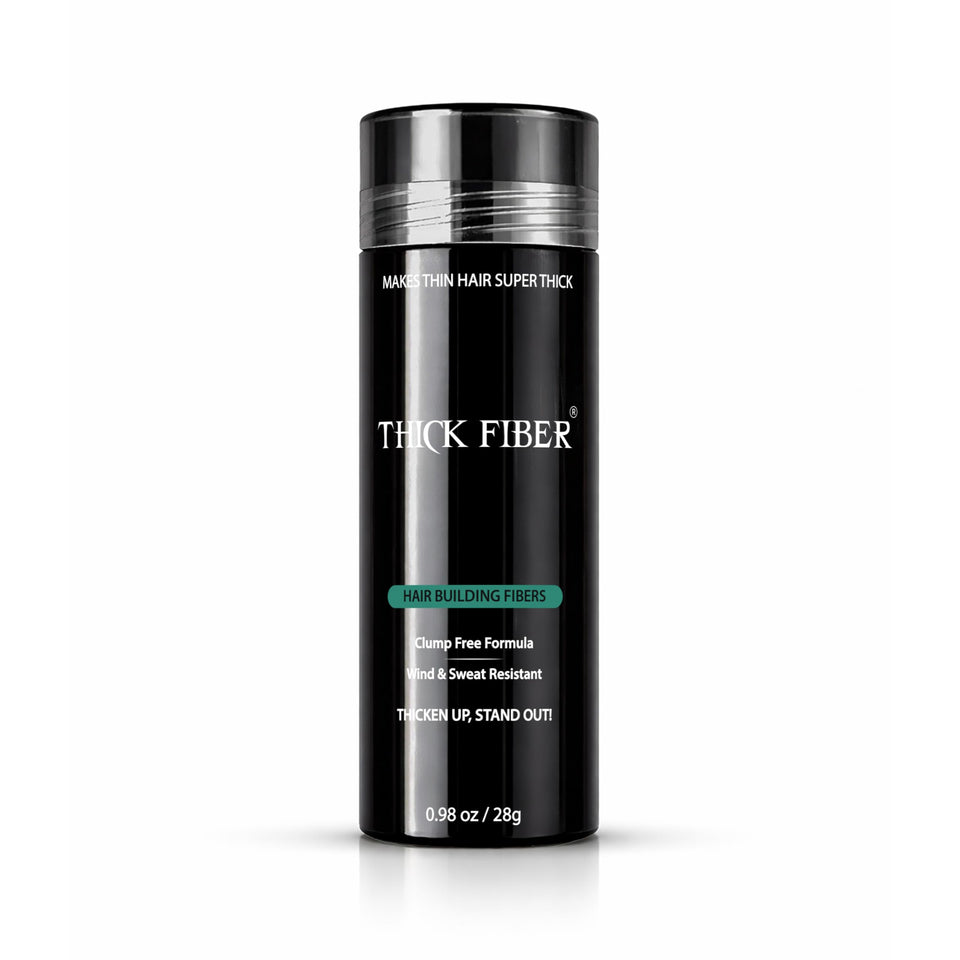 THICK FIBER bottle 28g for quick touch-ups and natural color.
