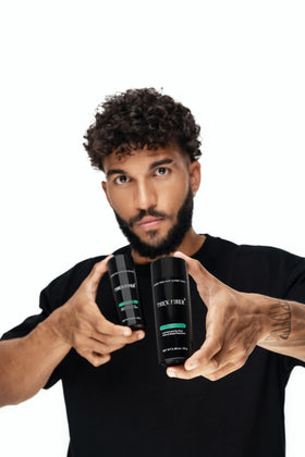THICK FIBER lightweight finish blends with natural hair texture