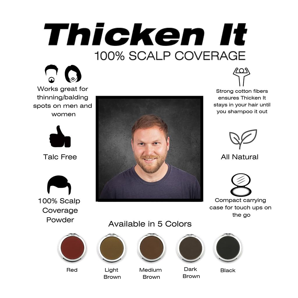 Thicken It gray coverage demonstrating root concealment and even tone