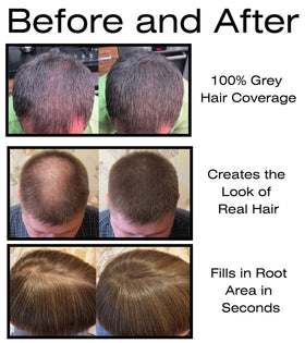 Thicken It talc-free label communicates safe, easy styling.
