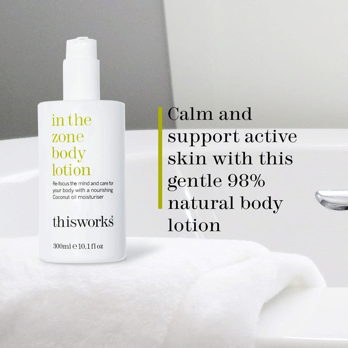 THISWORKS In The Zone duo packaging displayed for a balanced routine.