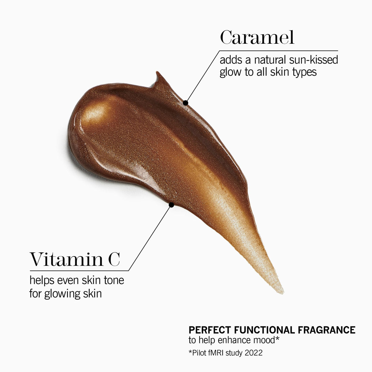 ThisWorks Perfect Legs Serum on leg shows natural glow and smooth texture.