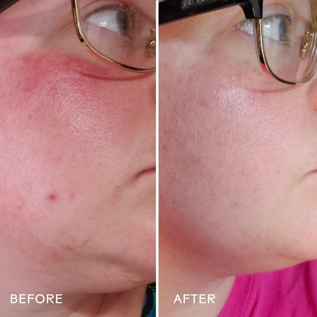 Three Ships cream on dry skin demonstrates deep moisture support.