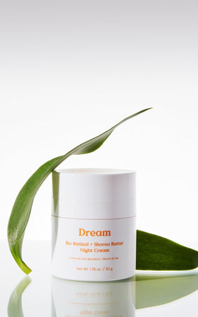 Three Ships Dream vegan cruelty-free emblem with benefits for sensitive skin.