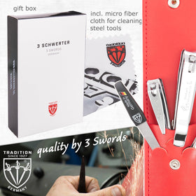 Three Swords Germany travel-friendly manicure kit for home or on-the-go