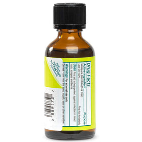 Dropper with Tea Tree Oil ready for precise topical use by Thursday Plantation.