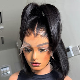 Thusiae Bob Wig side profile highlighting sleek line and styling versatility