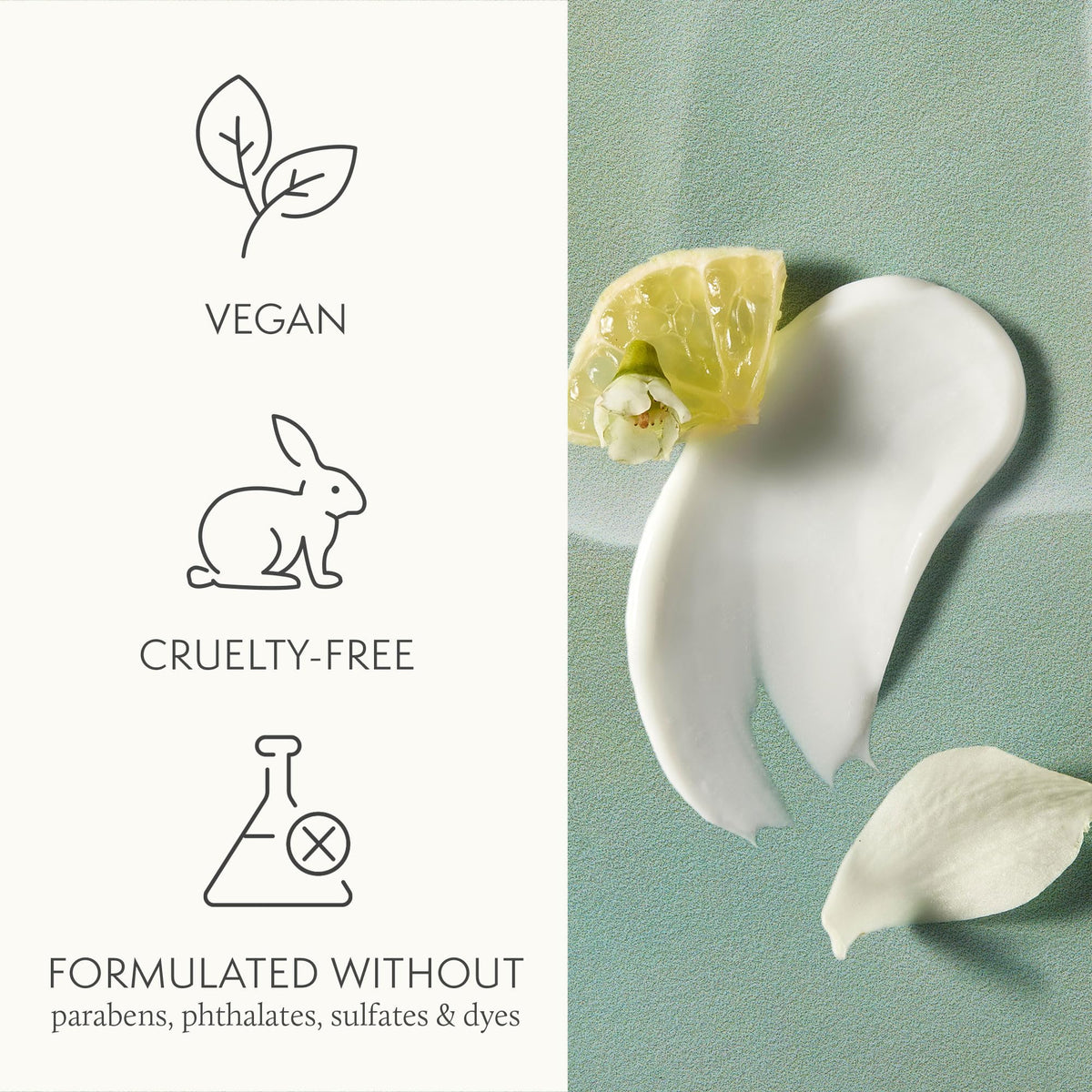Squalane ingredient supports a soft, supple skin feel.