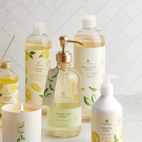 Close-up of Thymes Hand Wash Refill highlights cleansing and hydration.