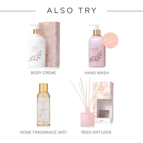Thymes Goldleaf Gardenia gift packaging highlighting premium skincare presentation.