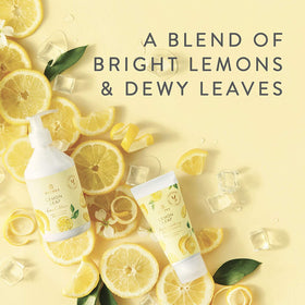 Thymes Hand Wash Refill Lemon Leaf pump for easy top-ups.