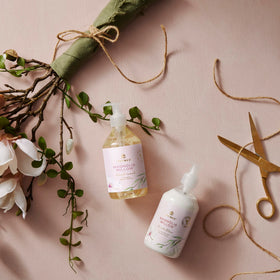 Thymes Magnolia Willow ingredients emphasize plant-based formulas and sustainability