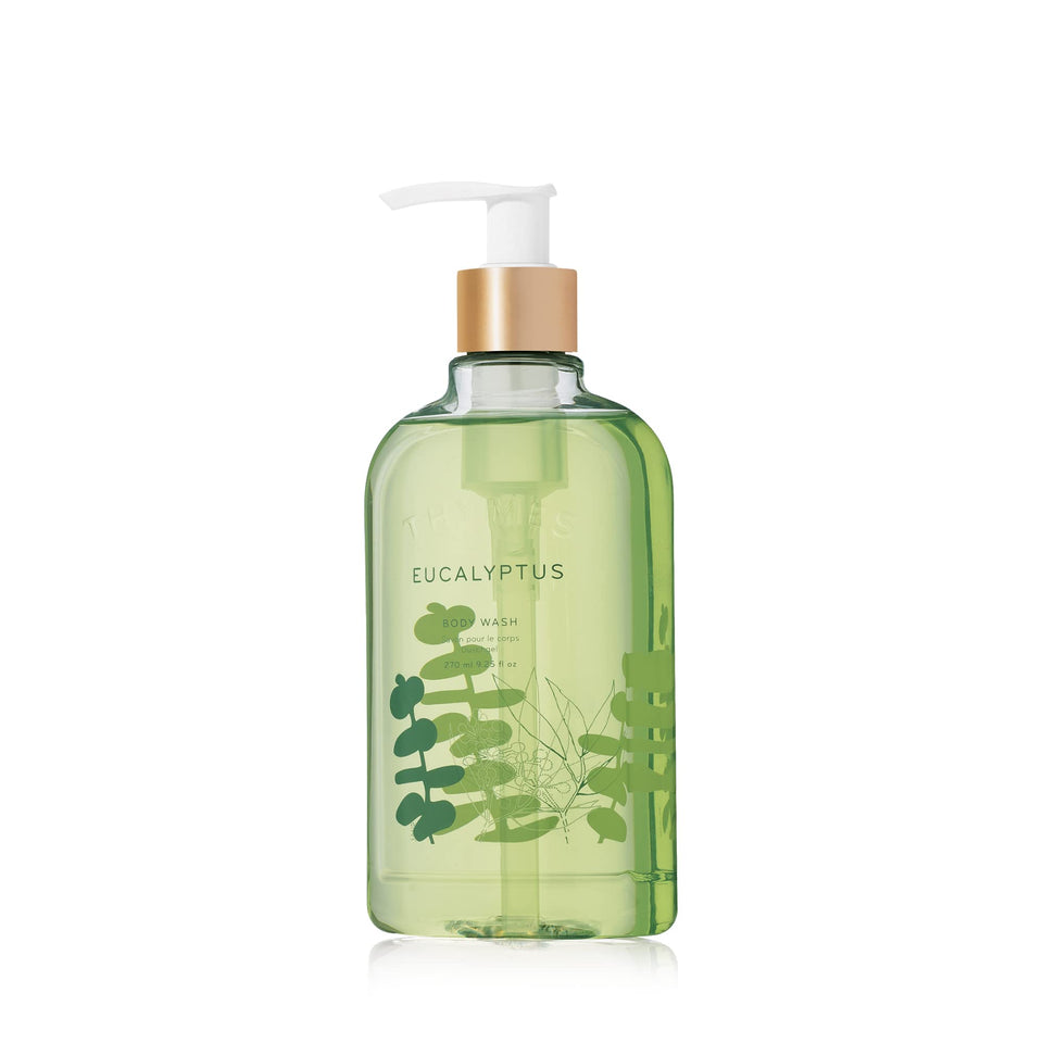 Thymes Moisturizing Body Wash pump bottle ready for daily cleansing and fragrance.