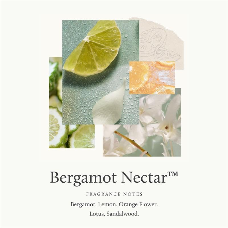 Thymes Nourishing Body Cleanser bergamot-notes-fragrance awakens the senses during routine.