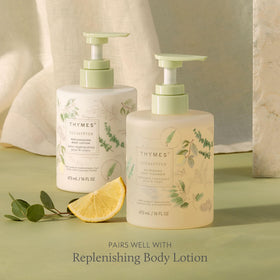 Thymes Nourishing Body Cleanser designed for daily shower routines.