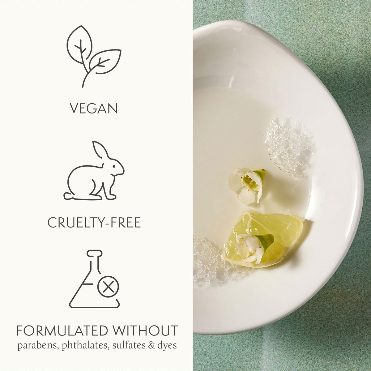 Thymes Nourishing Body Cleanser sodium-hyaluronate adds gentle hydration.