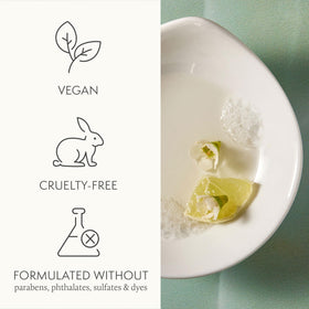 Thymes Nourishing Body Cleanser sodium-hyaluronate adds gentle hydration.