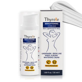 Thyrelle skin lightening cream for intimate areas promoting even tone with gentle daily use.