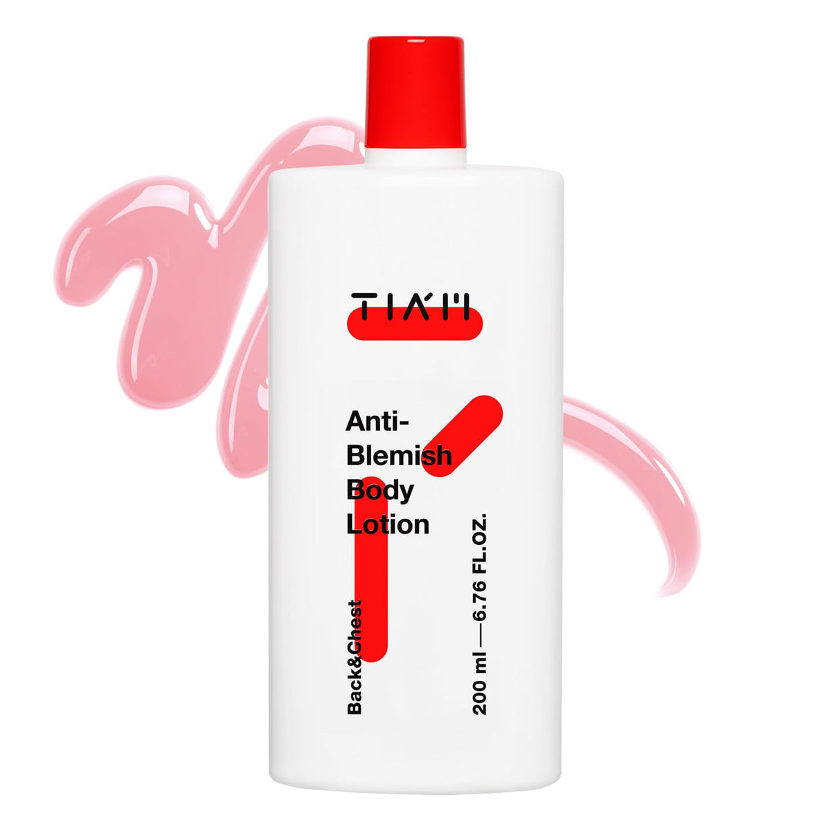 TIAM Anti-Blemish Body Lotion targets back acne for a clearer, smoother look.