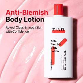 TIAM Anti-Blemish Body Lotion refines buttocks skin and smooths texture.
