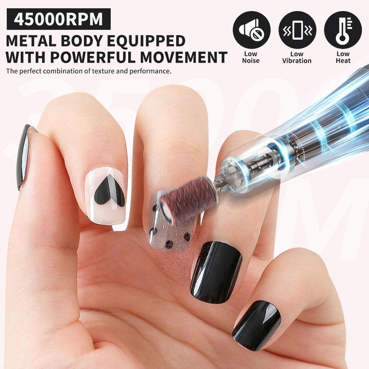 Tiandirenhe rechargeable battery provides hours of cordless use on a single charge