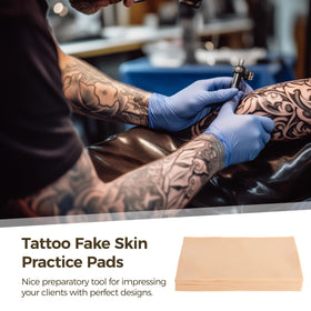 Tideme silicone tattoo practice pad realistic feel for confident line work and texture testing.