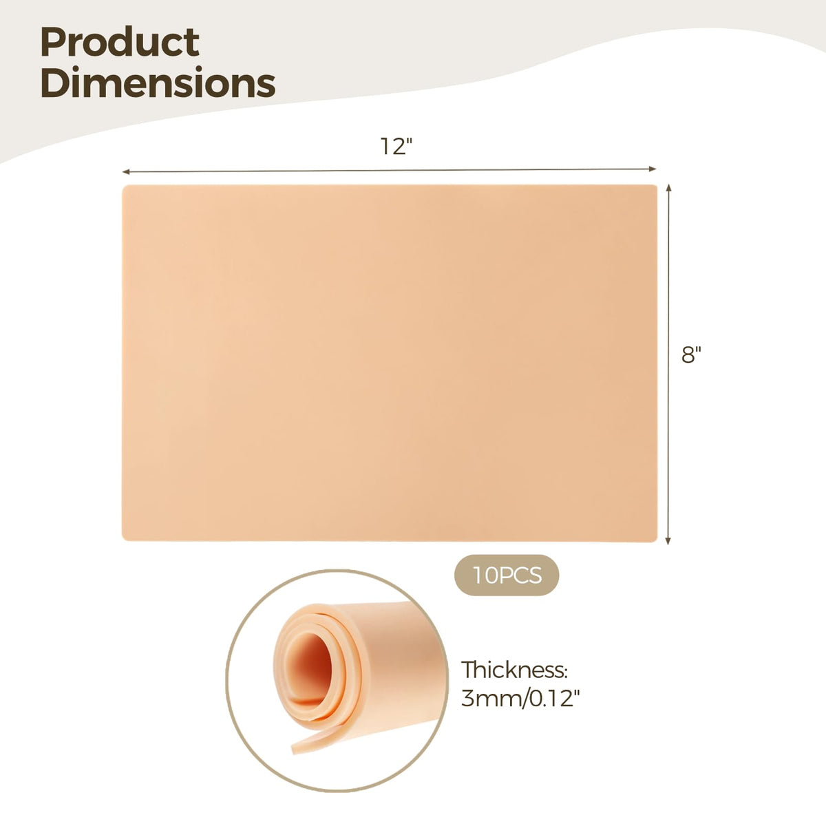 Tideme tattoo and microblading practice pad set for beginners and pros.