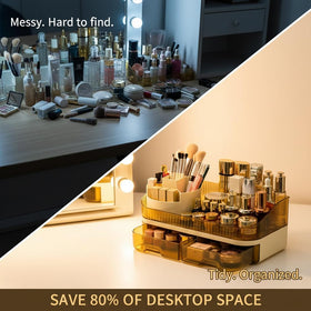 Tidyladyo drawers provide smooth access to cosmetics