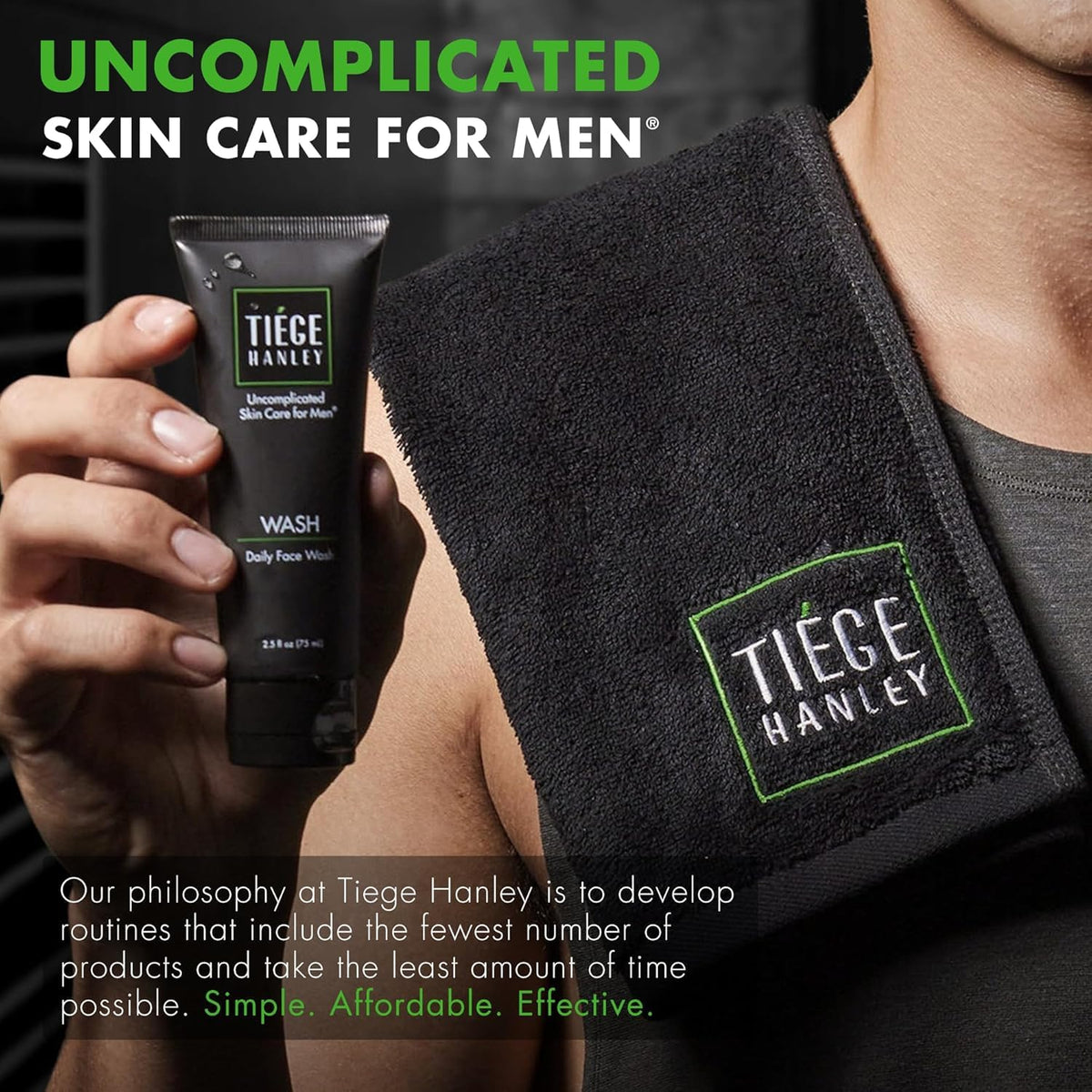 Travel-friendly two-piece kit suitable for gym bags and trips.