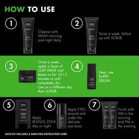 Tiege Hanley Eye Serum reduces puffiness and brightens under-eye areas.