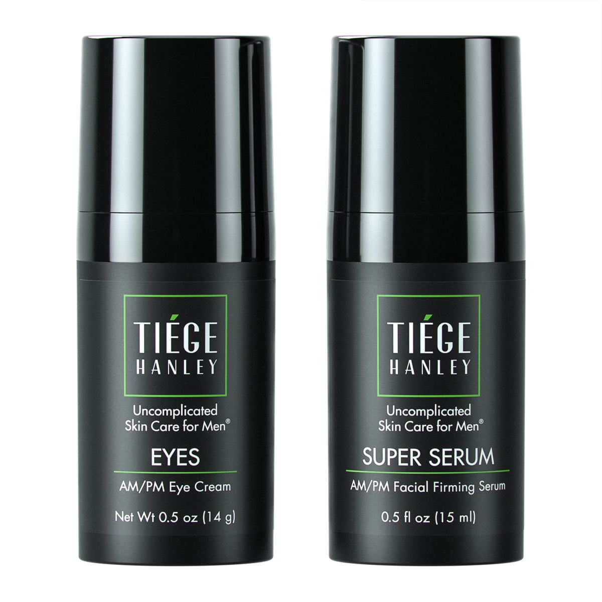 Tiege Hanley Eyes Eye Cream 0.5 oz close-up showing hydration and reduced puffiness