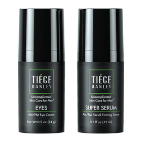 Tiege Hanley Eyes Eye Cream 0.5 oz close-up showing hydration and reduced puffiness