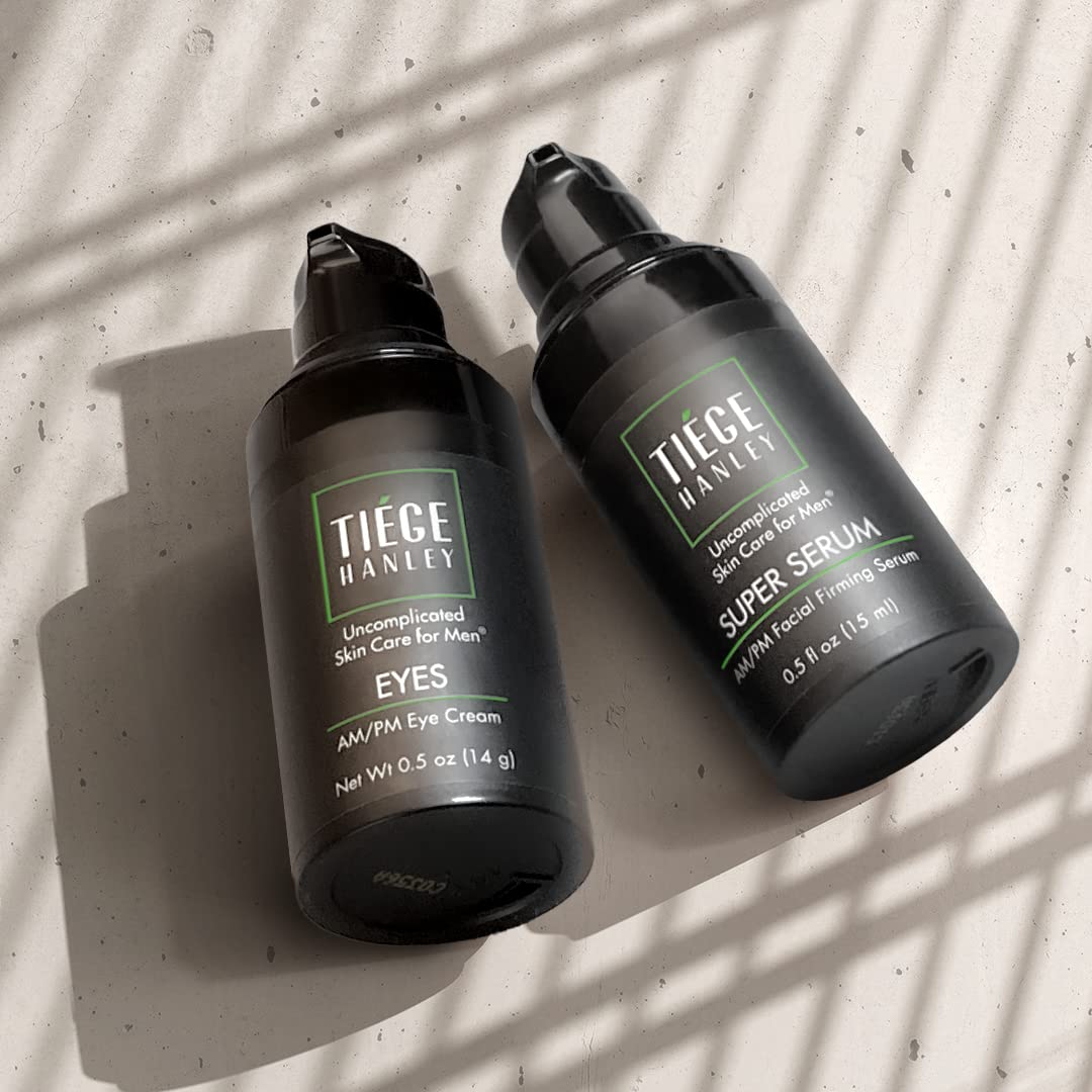 Tiege Hanley Eyes Eye Cream close-up texture displaying hydration and brightness