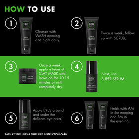 Tiege Hanley Level 4 Eye Cream hydrates delicate eye area.