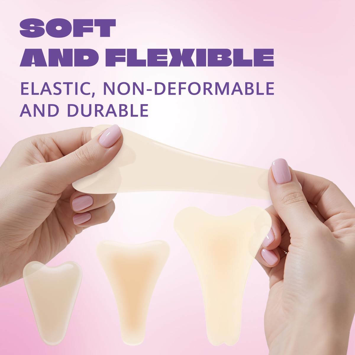 Tifesoo drop-shaped design is easy to apply and remove.