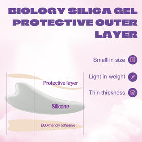 Tifesoo soft, breathable silicone for comfort all day.