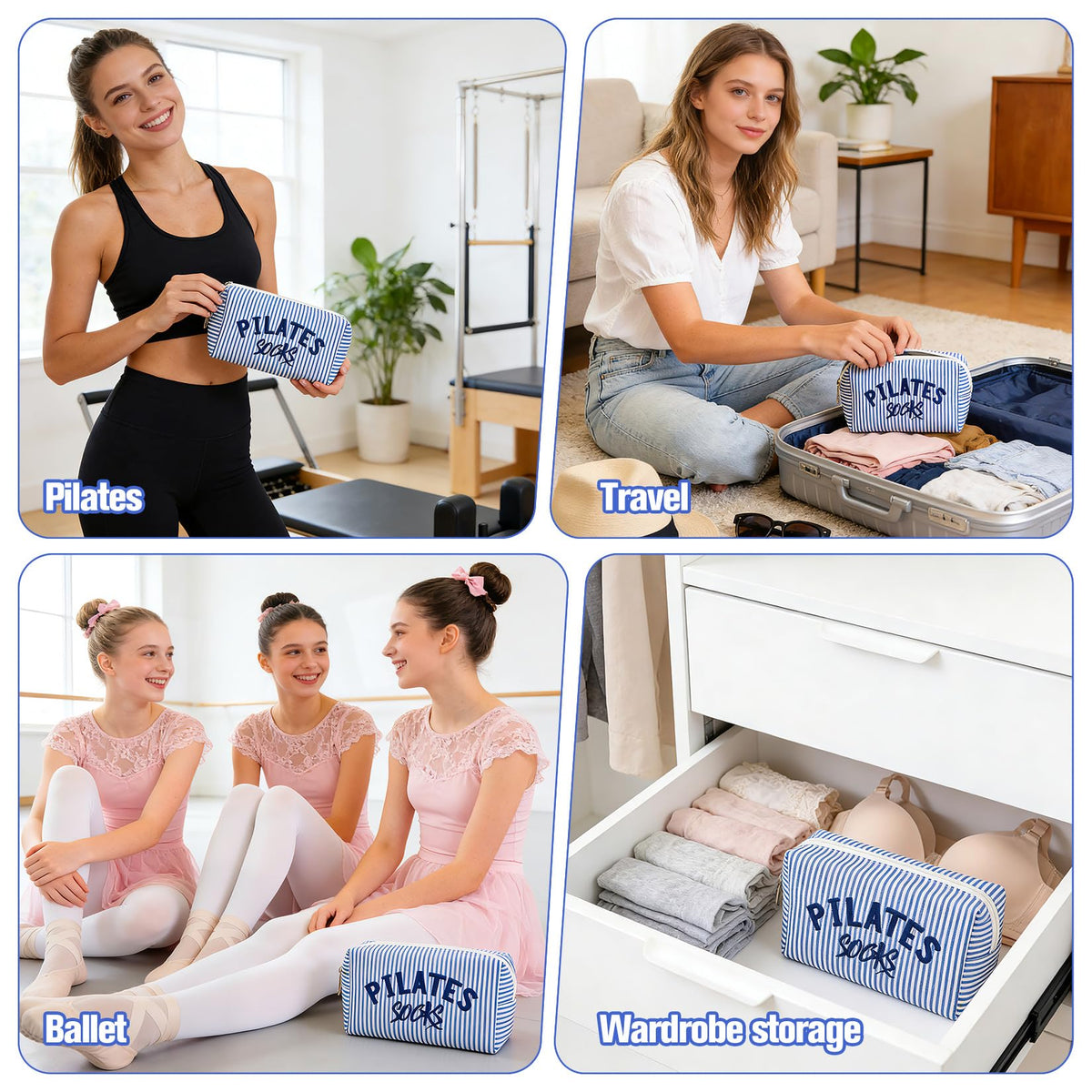 TIFFYONEK cosmetics and travel pouch doubles as gym organizer